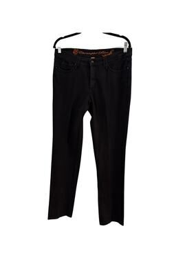 Christopher Blue Dark Gray Pants 5 Pocket Style Cotton Blend